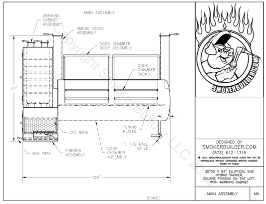 smoker blueprint