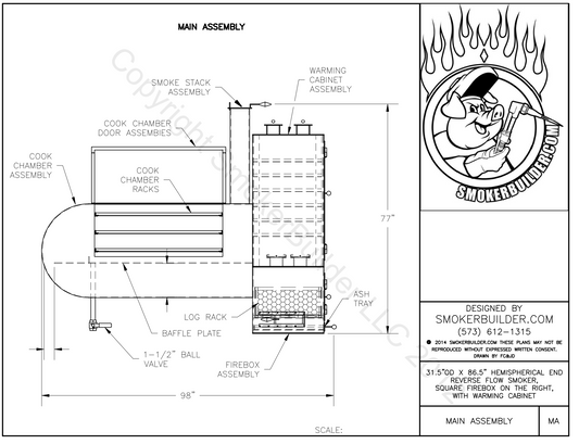 smoker blueprint