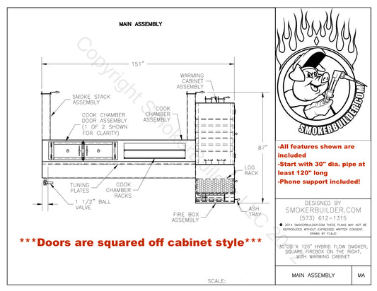 hybrid smoker blueprint