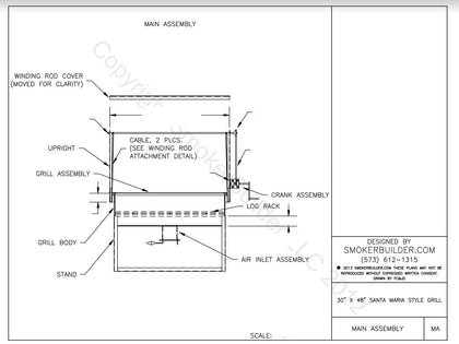 Offset Smoker Plans – SmokerPlans By SmokerBuilder