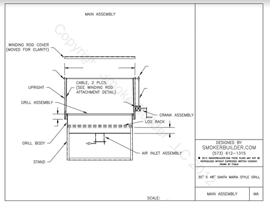 smoker blueprint