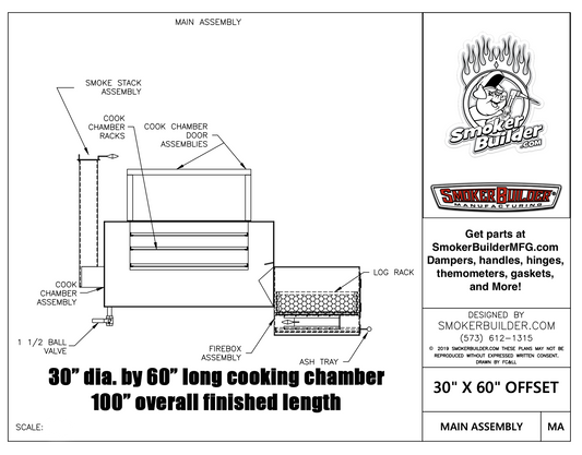 offset smoker blueprint