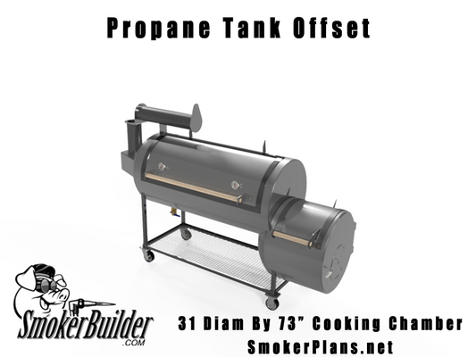 offset smoker cad image