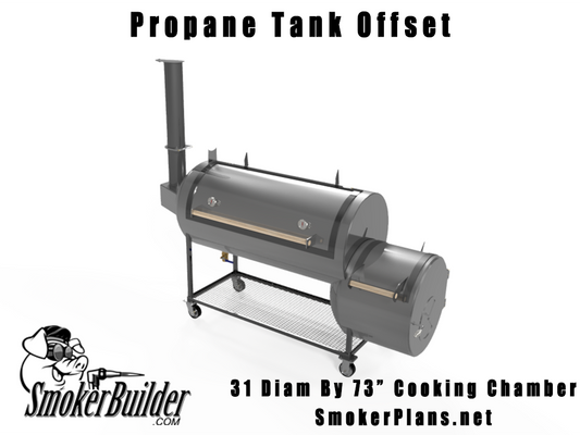 offset smoker cad image