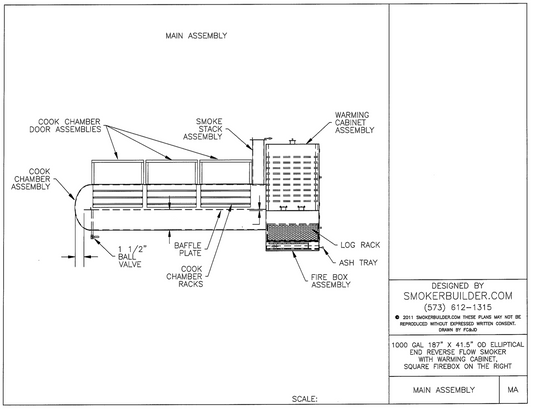 smoker blueprint