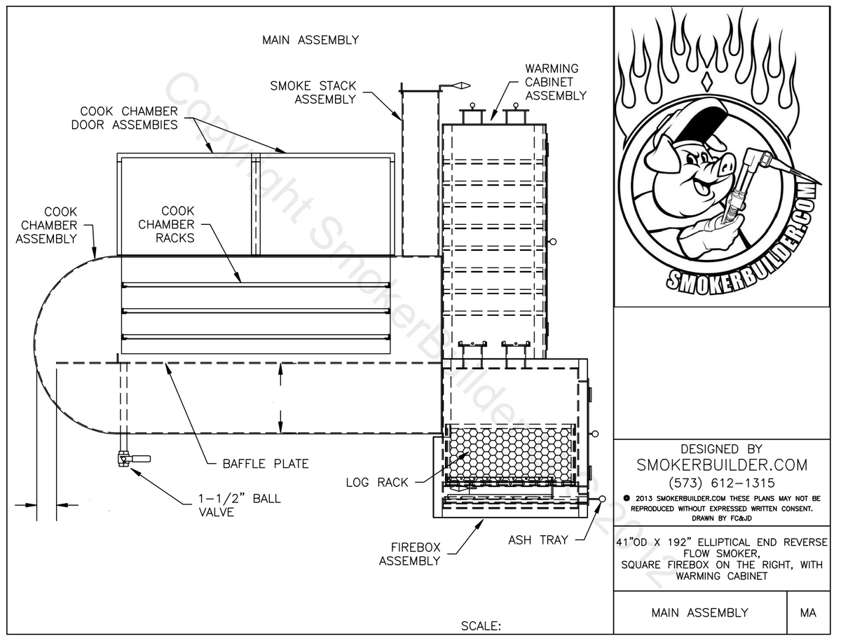 smoker blueprint