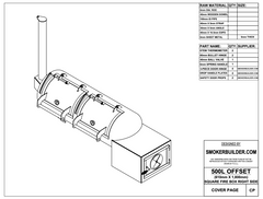 offset smoker cad image