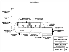 offset smoker cad image