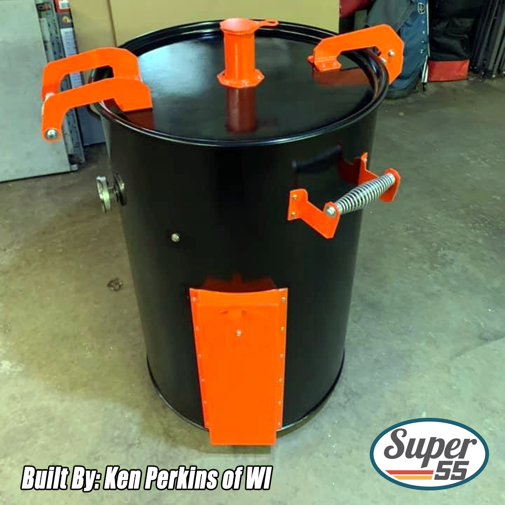 55 gallon sales drum horizontal smoker