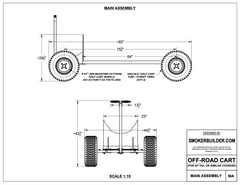 Off-Road Cart Plans For 24 Inch Diameter Meat Smoker