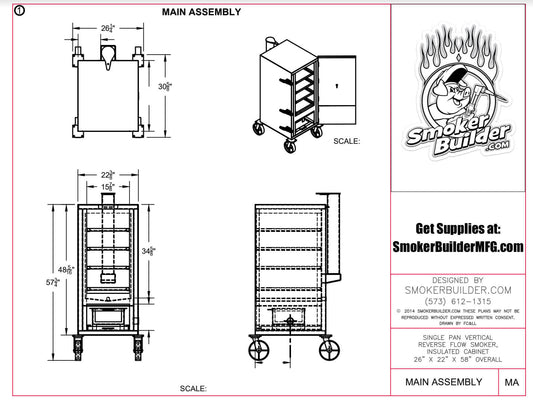 smoker blueprint