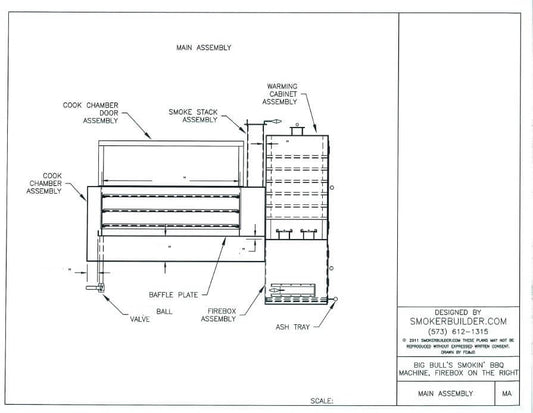 reverse flow smoker blueprint