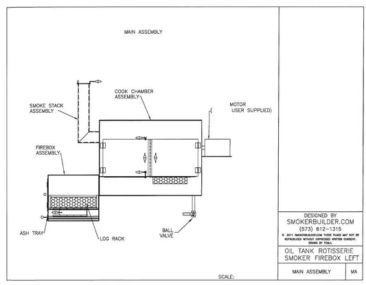 reverse flow smoker blueprint