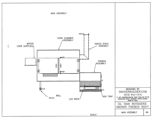 reverse flow smoker blueprint