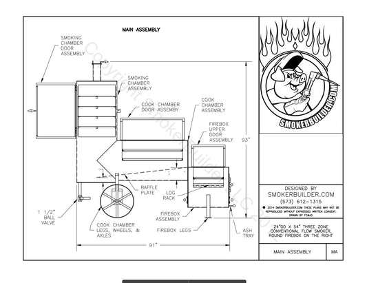 smoker blueprint