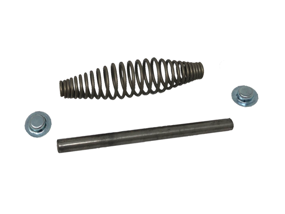 6 Inch Spring Handle Kit With Rod and Cap Nuts