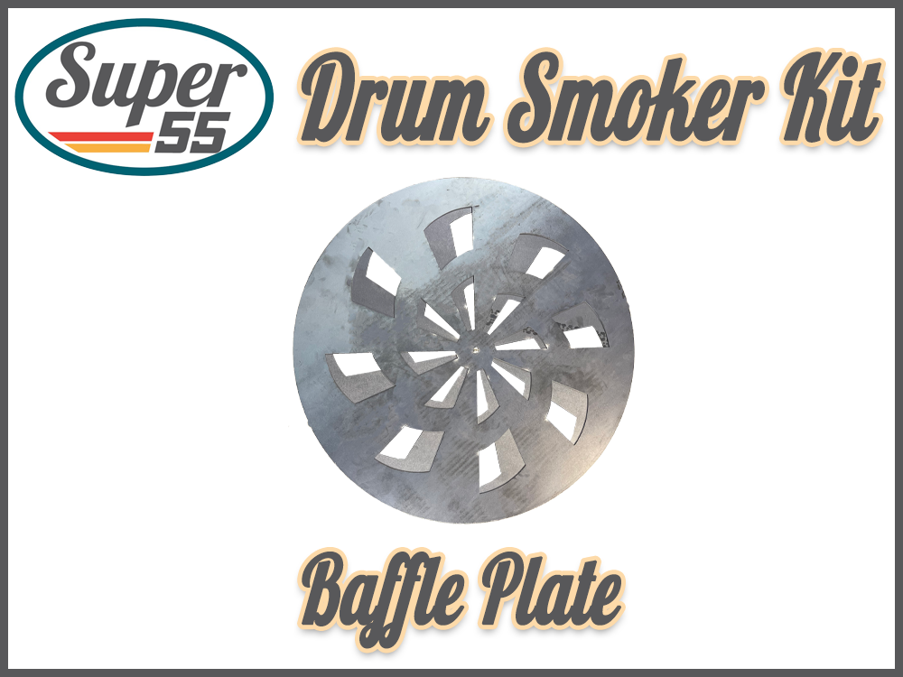 Super55 UDS Drum Smoker Kit