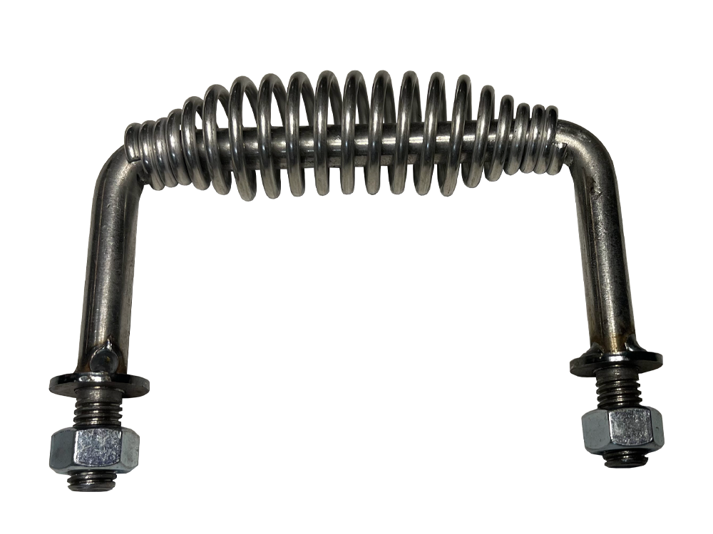 6 Inch Spring Handle With Threaded Rod Bracket