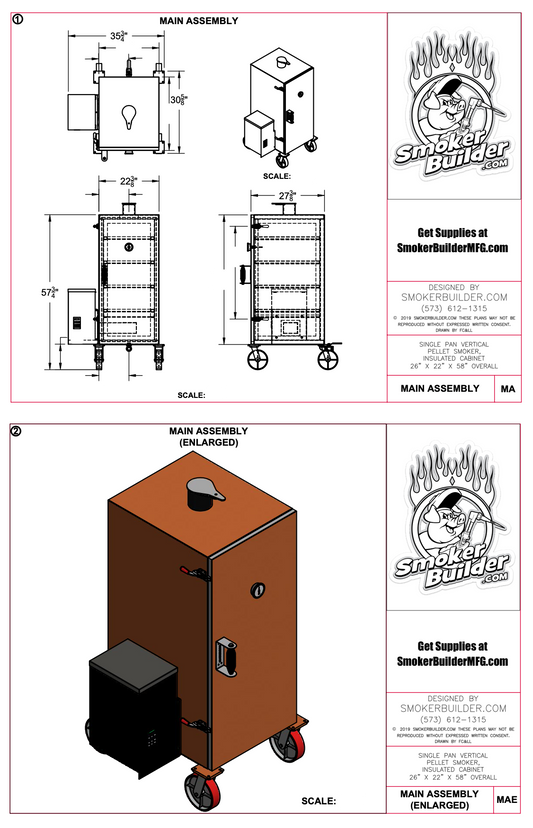 smoker blueprint